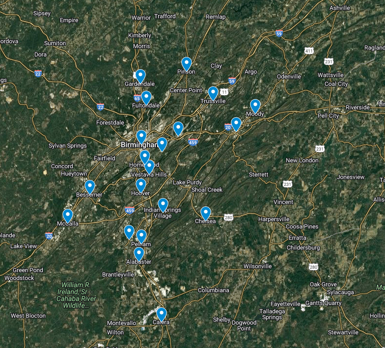 Pressure Washing Homewood Alabama