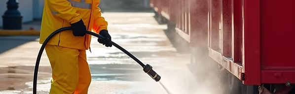 Dumpster Pad Cleaning Birmingham Alabama